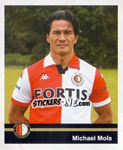 Sticker Michael Mols (Portrait) - Feyenoord 2008-2009 - Panini
