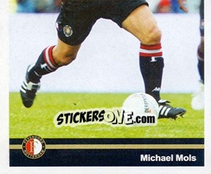 Sticker Michael Mols in game - Feyenoord 2008-2009 - Panini