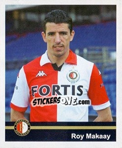 Sticker Roy Makaay (Portrait) - Feyenoord 2008-2009 - Panini