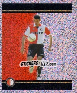 Sticker Roy Makaay in action - Feyenoord 2008-2009 - Panini