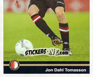 Cromo Jon Dahl Tomasson in game - Feyenoord 2008-2009 - Panini