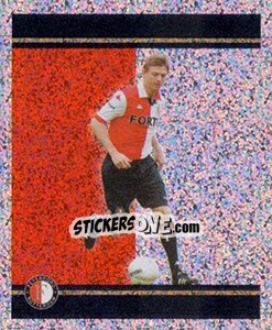 Sticker Jon Dahl Tomasson in action - Feyenoord 2008-2009 n. 90 - Panini