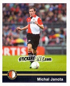 Cromo Michal Janota in game - Feyenoord 2008-2009 - Panini