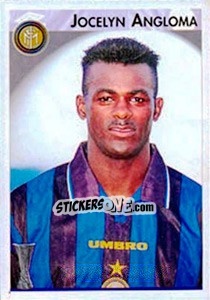 Cromo Jocelyn Angloma - Calcio Coppe 1996-1997 - Panini
