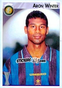 Sticker Aron Winter - Calcio Coppe 1996-1997 n. 70 - Panini