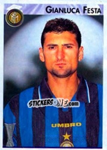 Cromo Gianluca Festa - Calcio Coppe 1996-1997 - Panini