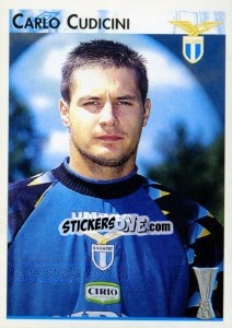 Sticker Carlo Cudicini - Calcio Coppe 1996-1997 - Panini