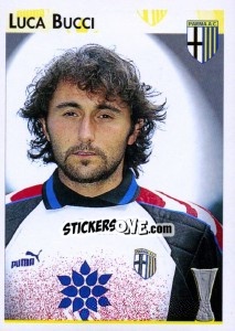 Sticker Luca Bucci - Calcio Coppe 1996-1997 - Panini