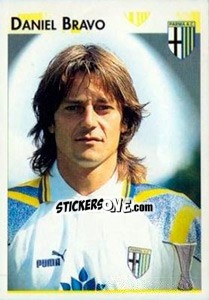 Sticker Daniel Bravo - Calcio Coppe 1996-1997 - Panini