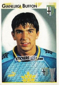 Cromo Gianluigi Buffon - Calcio Coppe 1996-1997 - Panini