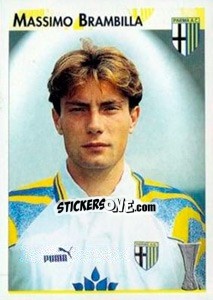 Sticker Massimo Brambilla - Calcio Coppe 1996-1997 n. 124 - Panini