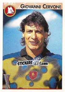 Sticker Giovanni Cervone - Calcio Coppe 1996-1997 - Panini
