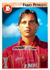 Sticker Fabio Petruzzi - Calcio Coppe 1996-1997 - Panini