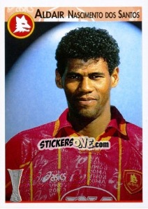 Sticker Aldair Nascimento Dos Santos - Calcio Coppe 1996-1997 n. 132 - Panini