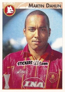 Sticker Martin Dahlin - Calcio Coppe 1996-1997 - Panini