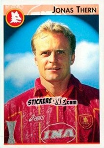 Figurina Jonas Thern - Calcio Coppe 1996-1997 n. 142 - Panini