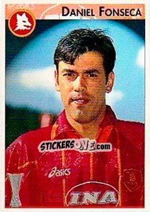 Sticker Daniel Fonseca - Calcio Coppe 1996-1997 - Panini