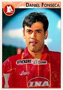 Sticker Daniel Fonseca - Calcio Coppe 1996-1997 n. 143 - Panini