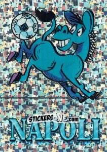Cromo Napoli (Mascotte) - Calcio Coppe 1996-1997 n. L - Panini