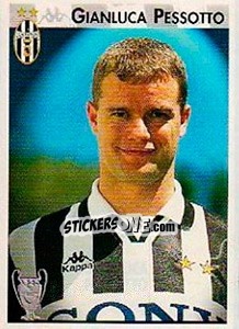 Sticker Gianluca Pessotto - Calcio Coppe 1996-1997 - Panini