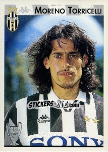 Sticker Moreno Torricelli - Calcio Coppe 1996-1997 n. 11 - Panini