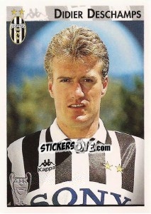 Sticker Didier Deschamps - Calcio Coppe 1996-1997 n. 16 - Panini