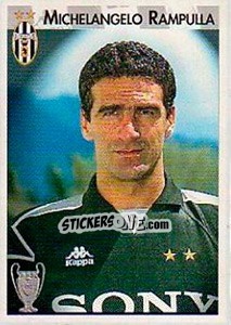 Sticker Michelangelo Rampulla - Calcio Coppe 1996-1997 n. 20 - Panini