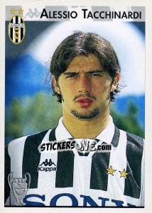 Cromo Alessio Tacchinardi - Calcio Coppe 1996-1997 - Panini