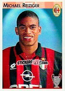 Sticker Michael Reiziger - Calcio Coppe 1996-1997 - Panini