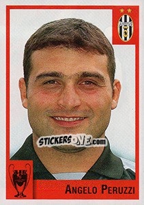 Sticker Angelo Peruzzi - Calcio Coppe 1997-1998 n. 16 - Panini