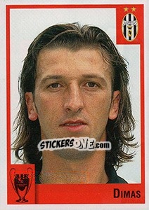 Sticker Dimas - Calcio Coppe 1997-1998 n. 17 - Panini