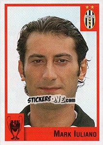 Sticker Mark Iuliano - Calcio Coppe 1997-1998 n. 19 - Panini