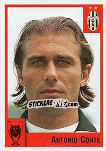 Figurina Antonio Conte - Calcio Coppe 1997-1998 - Panini