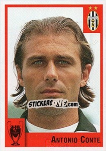 Sticker Antonio Conte - Calcio Coppe 1997-1998 n. 23 - Panini