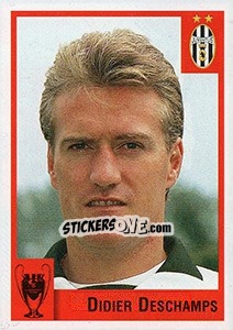 Sticker Didier Deschamps - Calcio Coppe 1997-1998 n. 24 - Panini