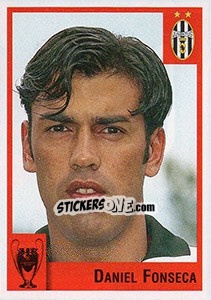 Sticker Daniel Fonseca - Calcio Coppe 1997-1998 - Panini