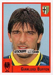 Sticker Gianluigi Buffon - Calcio Coppe 1997-1998 n. 33 - Panini