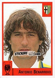 Sticker Antonio Benarrivo - Calcio Coppe 1997-1998 n. 34 - Panini