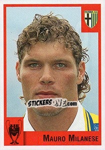Sticker Mauro Milanese - Calcio Coppe 1997-1998 n. 38 - Panini