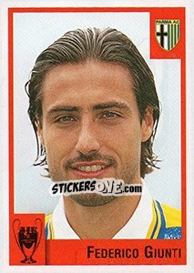 Sticker Federico Giunti - Calcio Coppe 1997-1998 n. 43 - Panini
