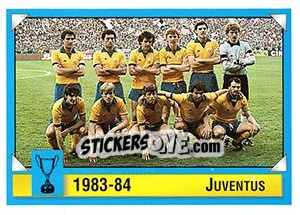 Figurina Juventus 1983-84