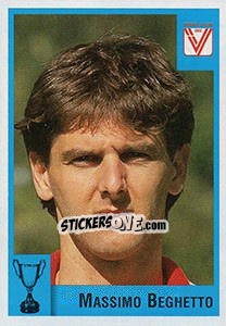 Sticker Massimo Beghetto - Calcio Coppe 1997-1998 n. 66 - Panini