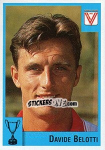 Sticker Davide Belotti - Calcio Coppe 1997-1998 n. 67 - Panini