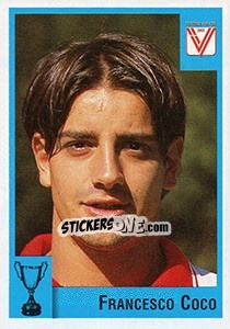 Sticker Francesco Coco - Calcio Coppe 1997-1998 - Panini