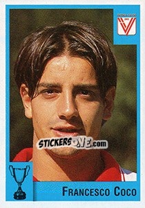 Sticker Francesco Coco - Calcio Coppe 1997-1998 n. 68 - Panini