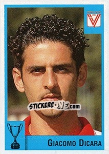 Cromo Giacomo Dicara - Calcio Coppe 1997-1998 - Panini
