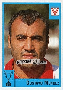 Sticker Gustavo Mendez - Calcio Coppe 1997-1998 - Panini