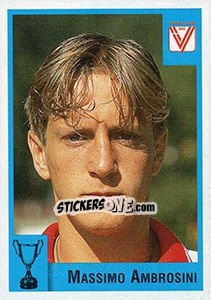 Sticker Massimo Ambrosini - Calcio Coppe 1997-1998 n. 72 - Panini