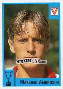 Cromo Massimo Ambrosini - Calcio Coppe 1997-1998 - Panini