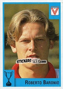Sticker Roberto Baronio - Calcio Coppe 1997-1998 n. 73 - Panini